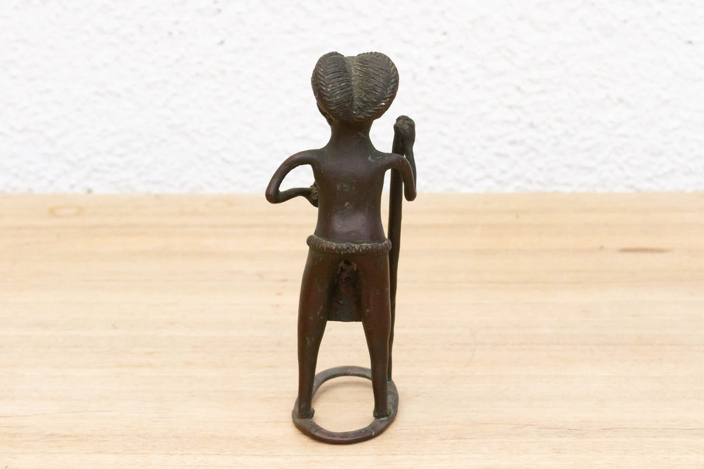 African Bronze Figure of a Woman by DE-COR | Globally Inspired