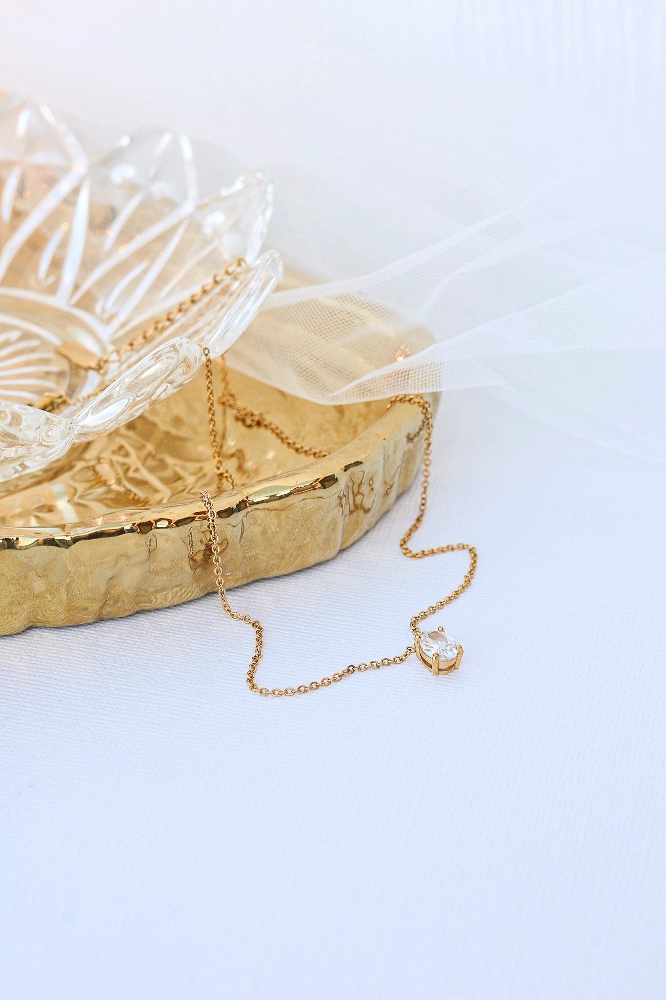 Mary Necklace by Rose & Clay
