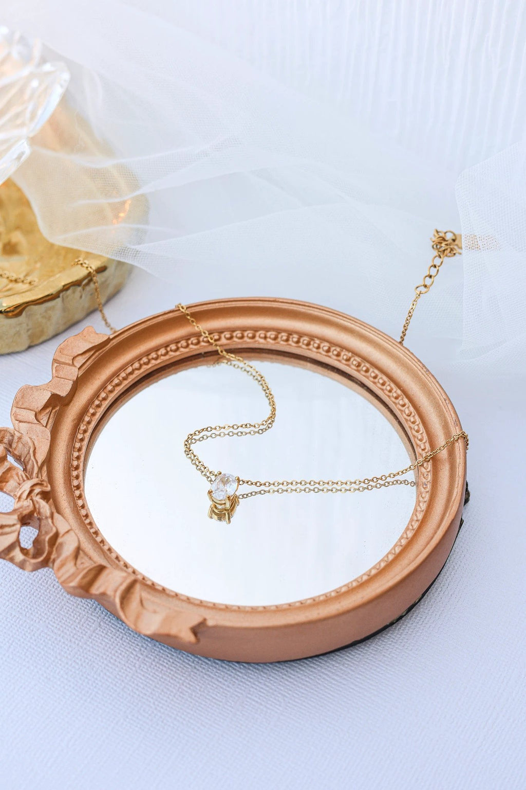 Mary Necklace by Rose & Clay