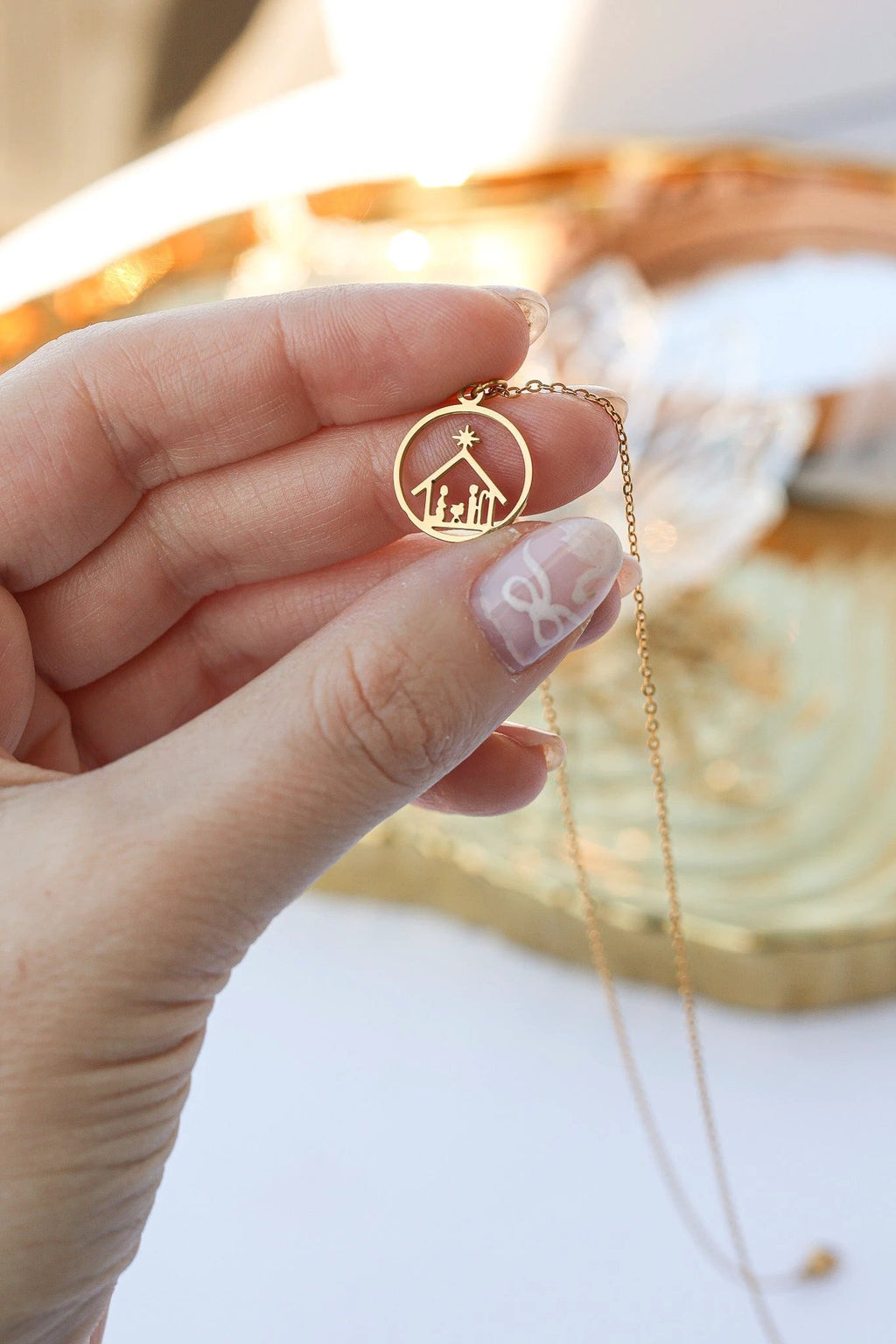 Nativity Necklace by Rose & Clay