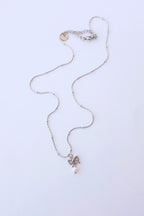 Jane Bow Necklace by Rose & Clay