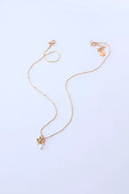 Jane Bow Necklace by Rose & Clay