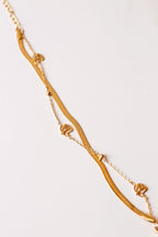 Anne Layered Bracelet by Rose & Clay