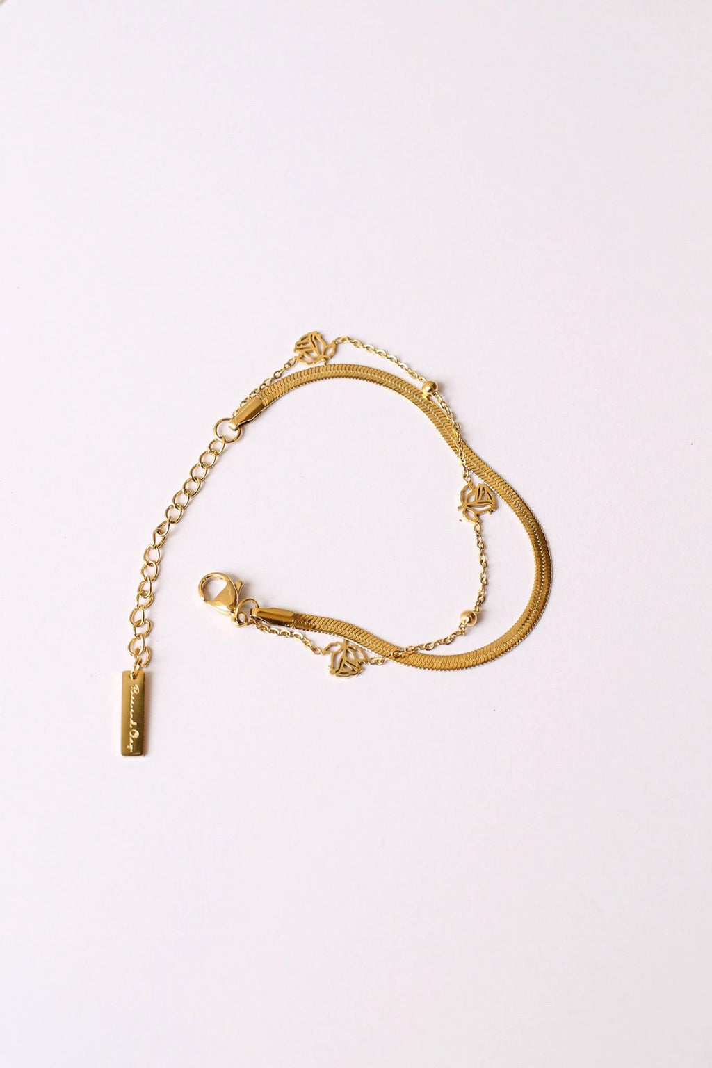 Anne Layered Bracelet by Rose & Clay