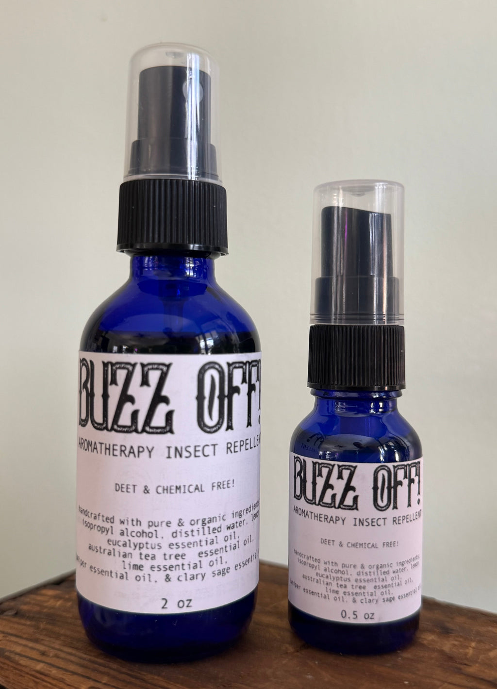 BUZZ OFF! | DEET & CHEMICAL FREE | Insect Repellent