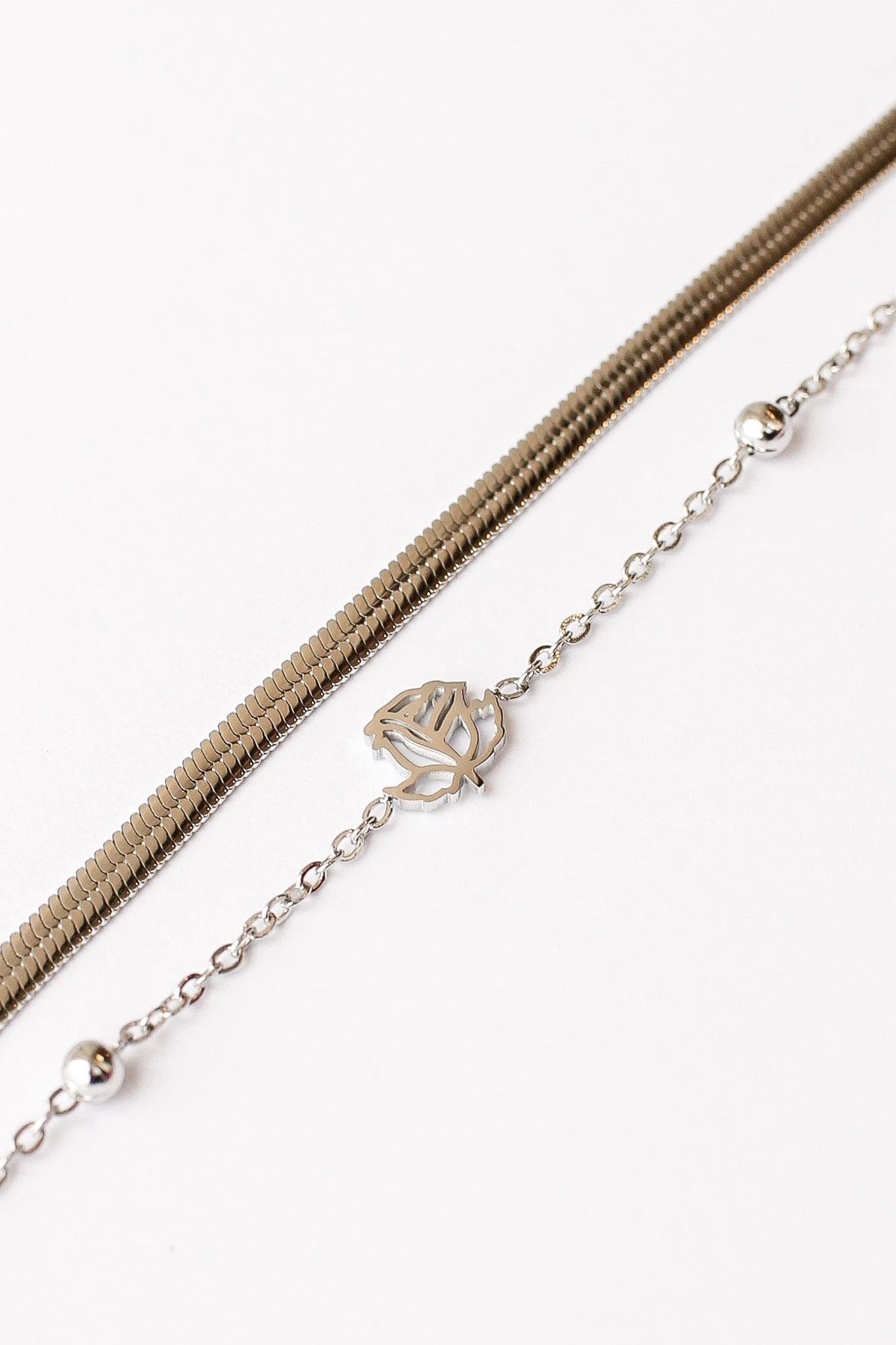 Anne Layered Bracelet by Rose & Clay