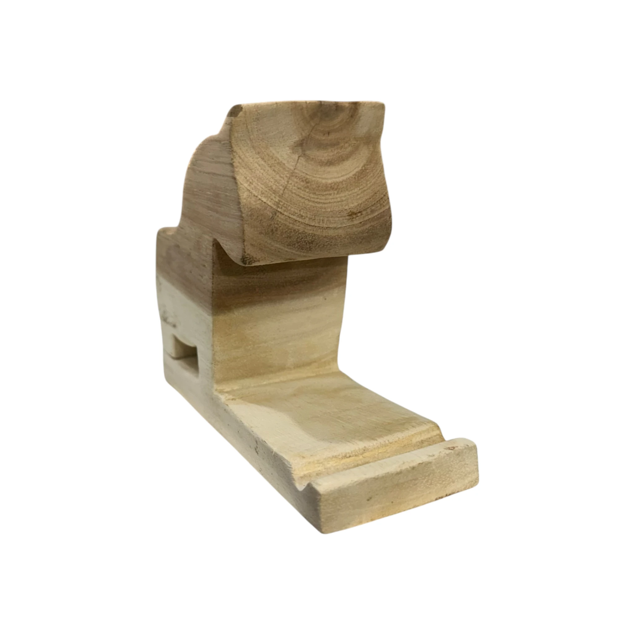wooden-horse-phone-holder by Music Frog Co