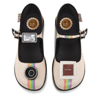 Chocolaticas® Instant Memories Women's Mary Jane Flat by Hot Chocolate Design