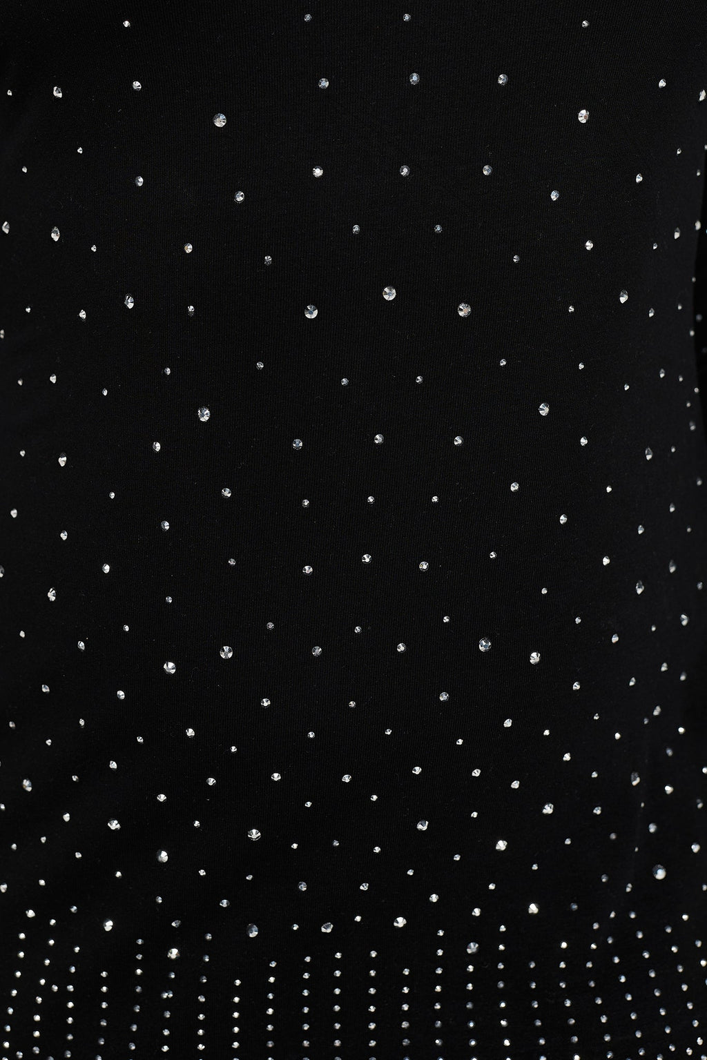 Long Sleeve Rhinestone Dress