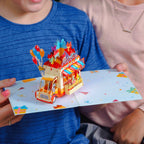 Happy Birthday Ice Cream Truck Pop Up Card by Paper Love