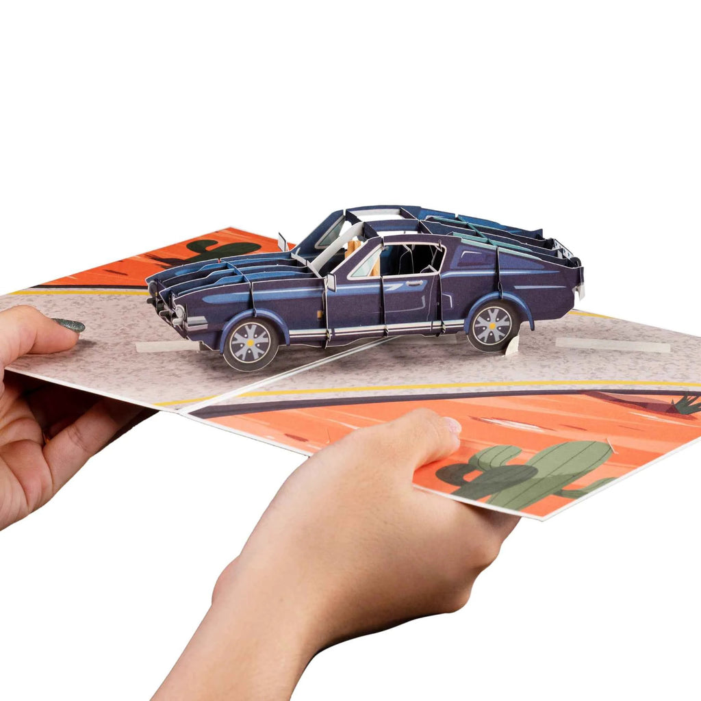 Sports Car Pop Up Card by Paper Love