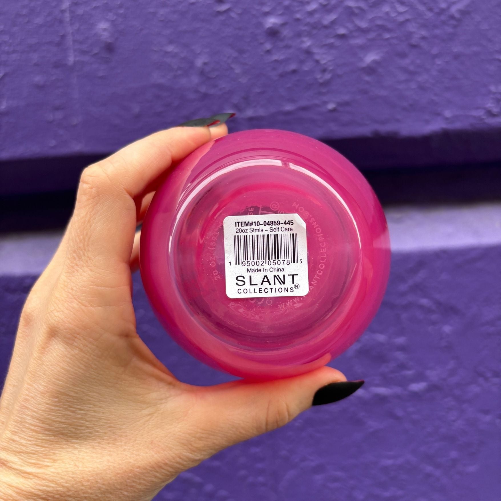 It's Called Self Care Stemless Wine Glass in Pink | 20oz