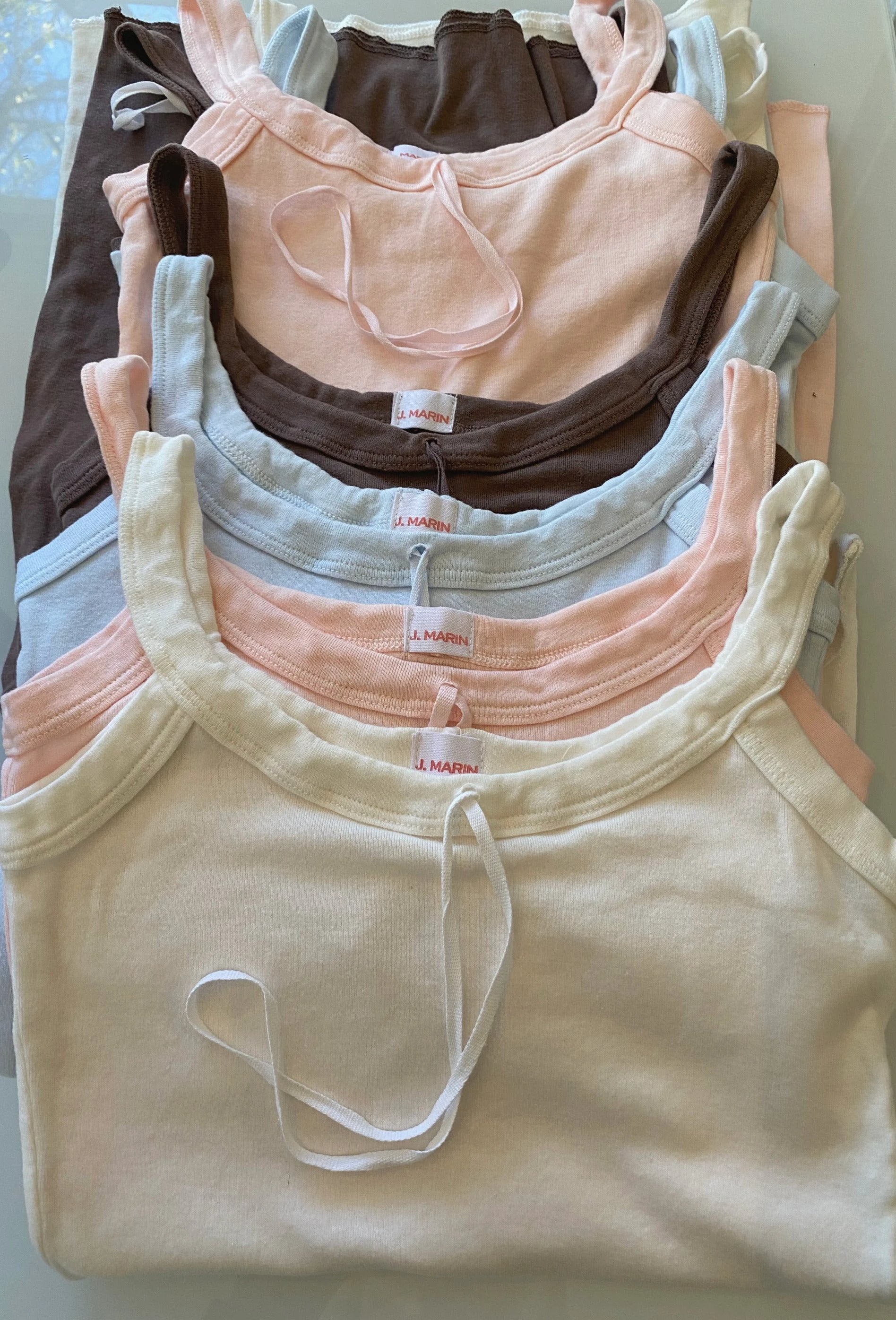 The 1930's French Vintage Bow Organic Camisole by J. Marin Co.