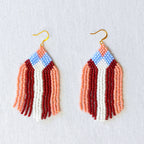 Maria Seed Bead Earrings by Upavim Crafts