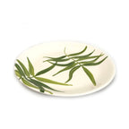 Floating Leaves Dinner Plate - Green