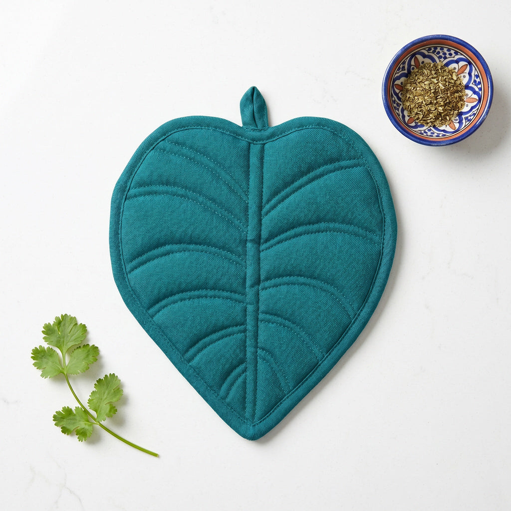 Jade Garden Leaf Potholder