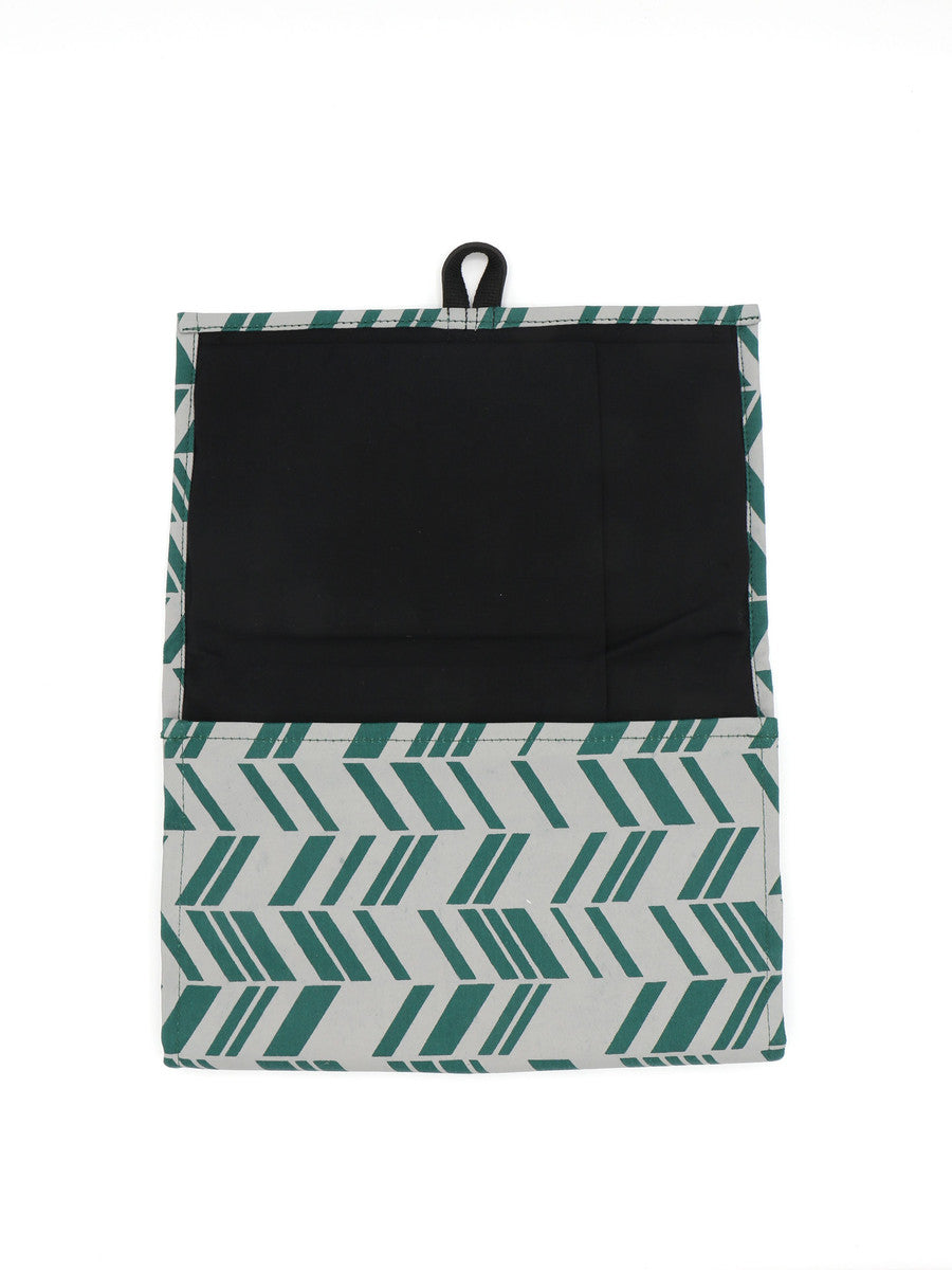 Wayfarer Jewelry Roll Travel Case - Chevron