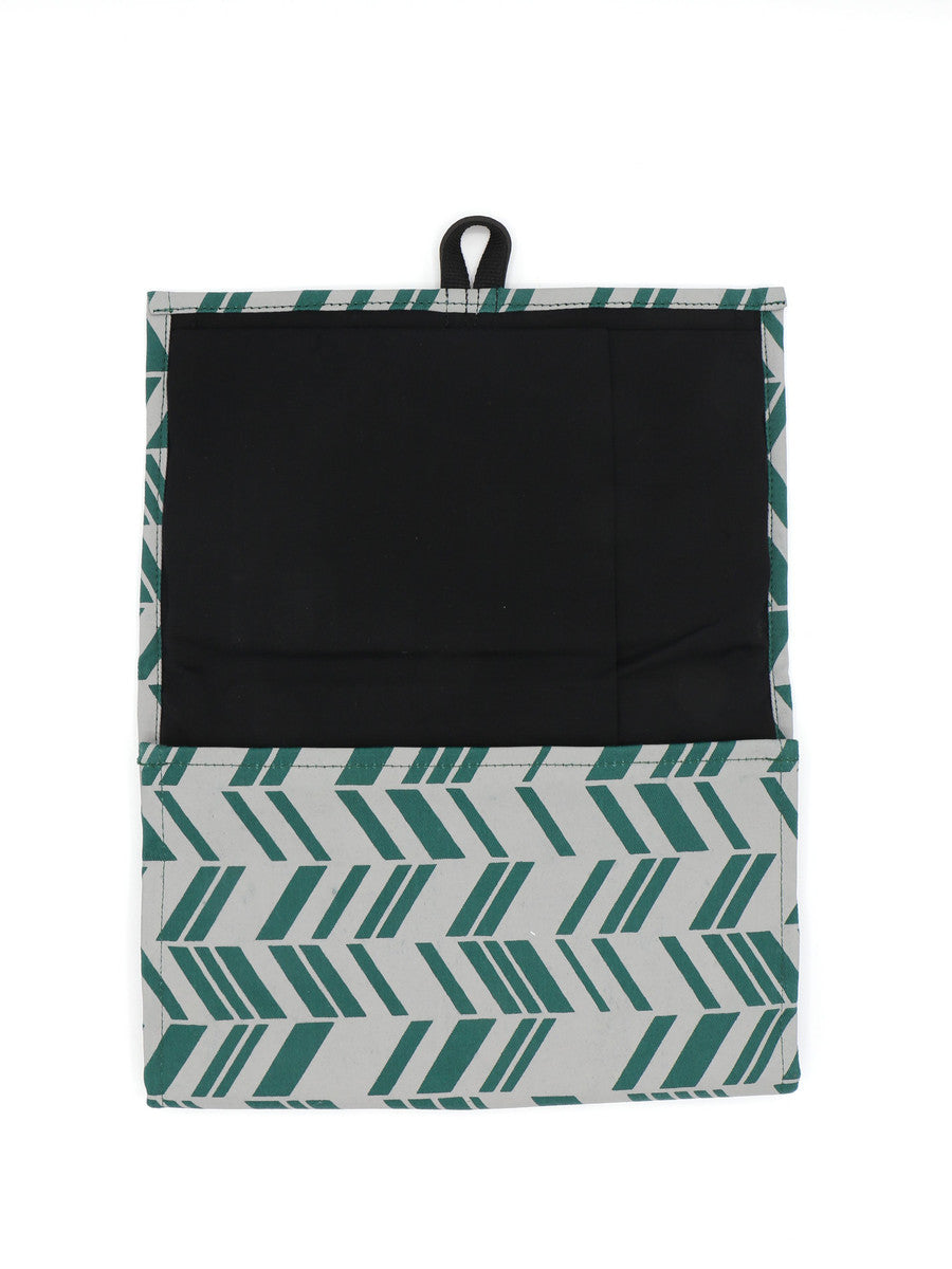 Wayfarer Jewelry Roll Travel Case - Chevron