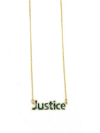 Justice Necklace by Fair Anita