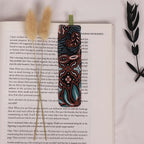 Batik Bookmark, Cotton Textile, Cloth Book Mark
