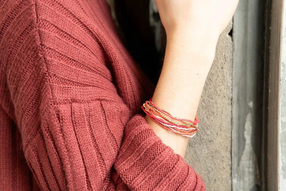 Celebration Elastic Bracelet Set by Fair Anita