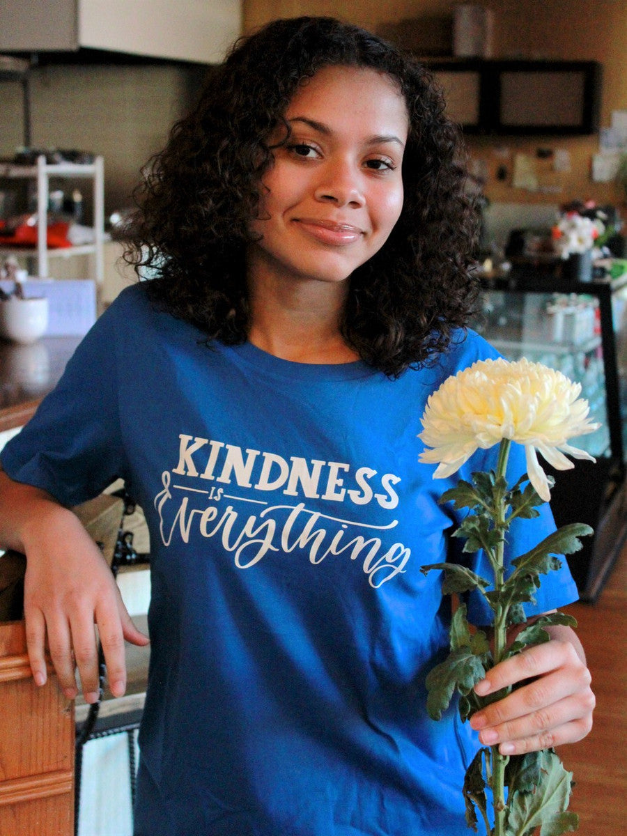 Kindness Tee in Blue