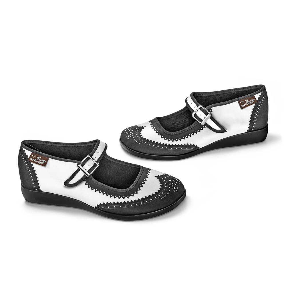 Chocolaticas® Havana Women's Mary Jane Flat by Hot Chocolate Design