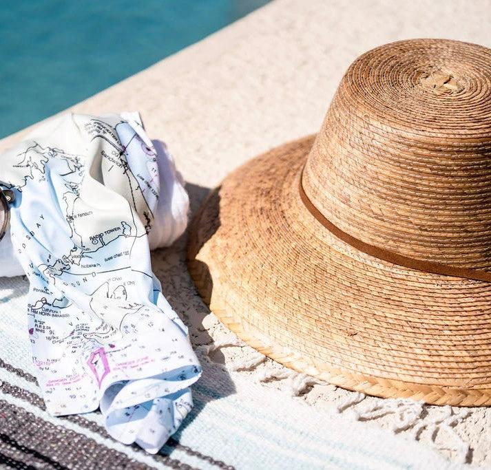 Nautical Chart Solar Gaiter by Line In The Sand Swim