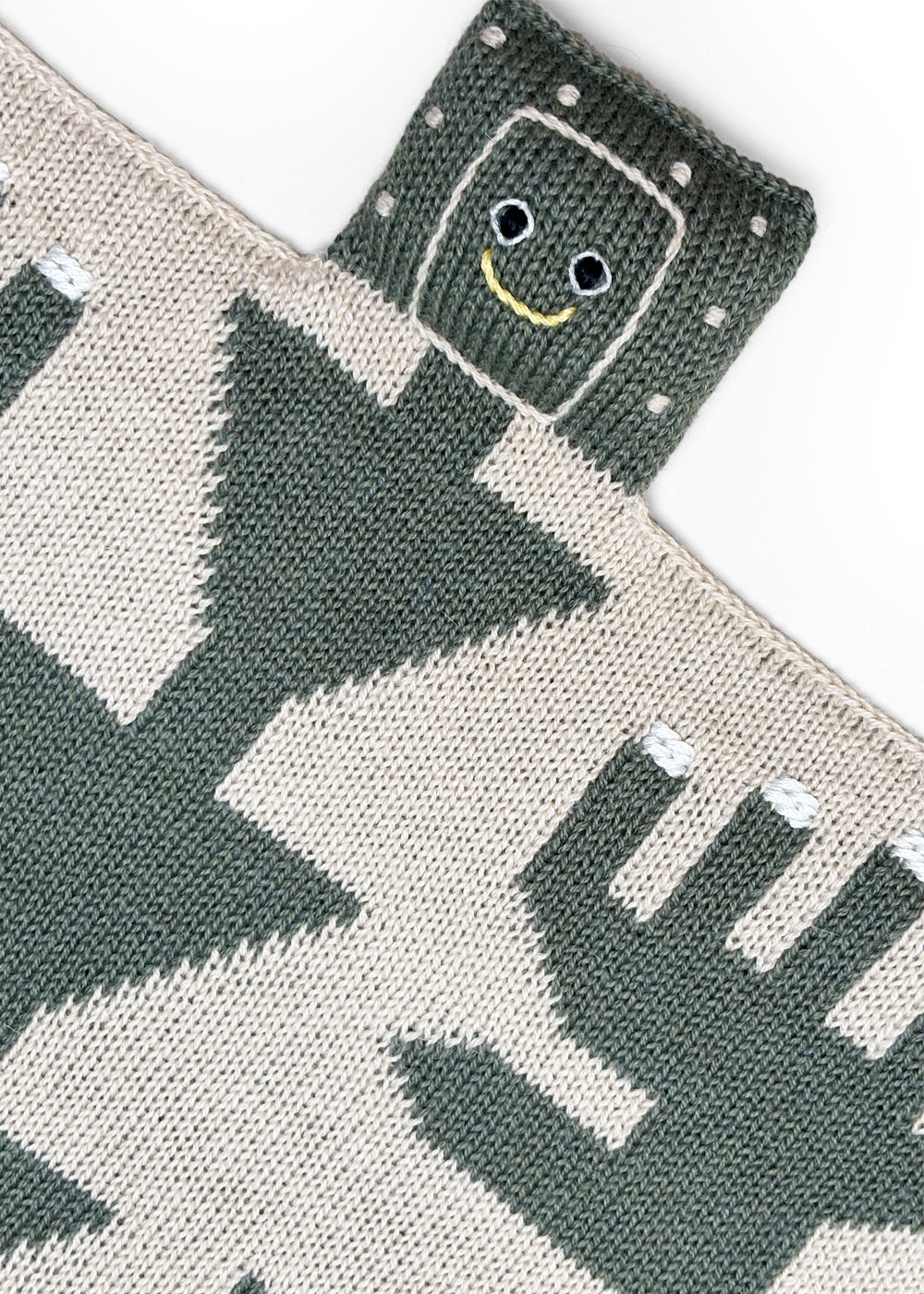 Lovey - Geometric Friend MOSS GREEN