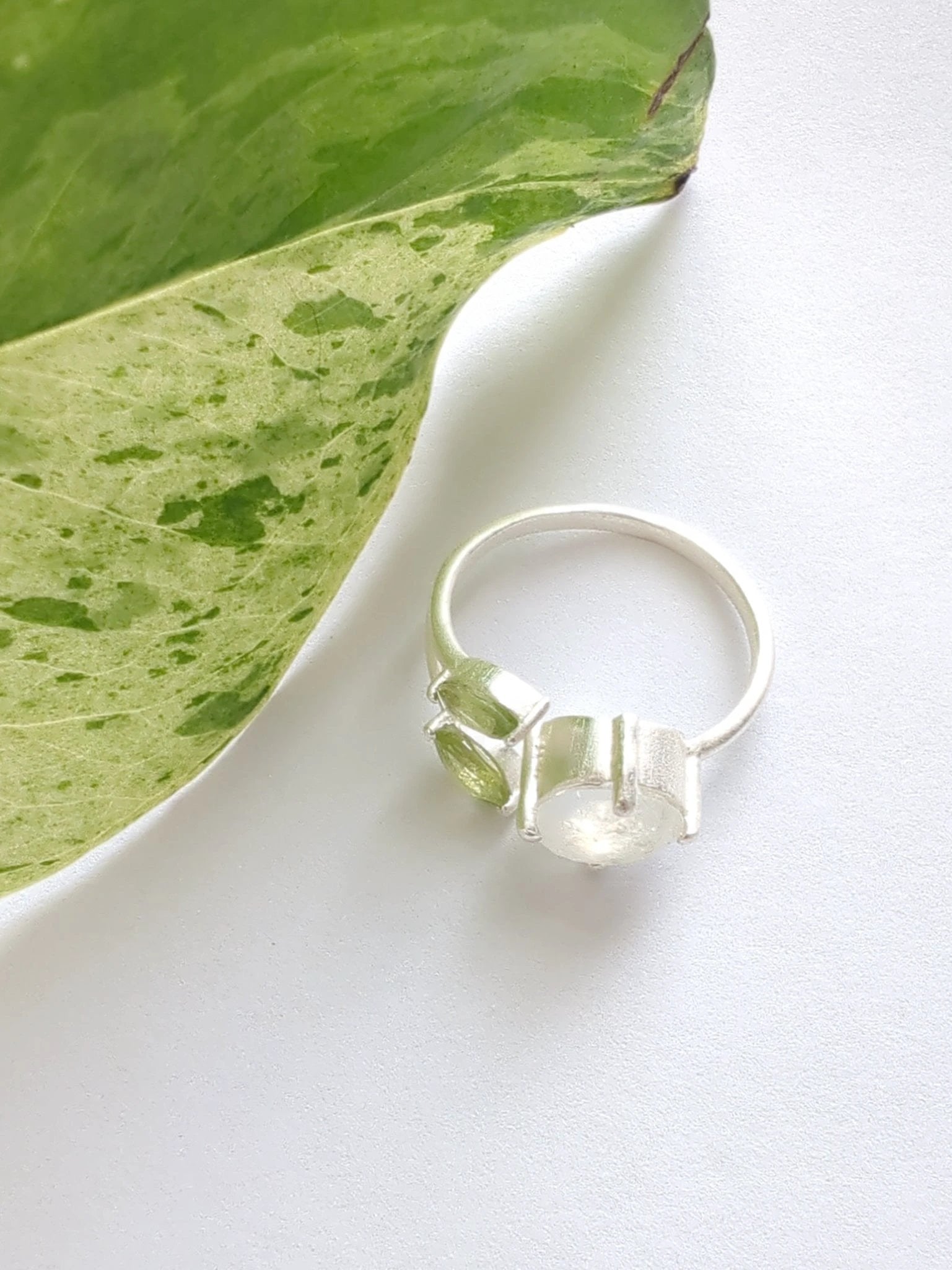 The Bloom Ring - Silver by Ash & Rose