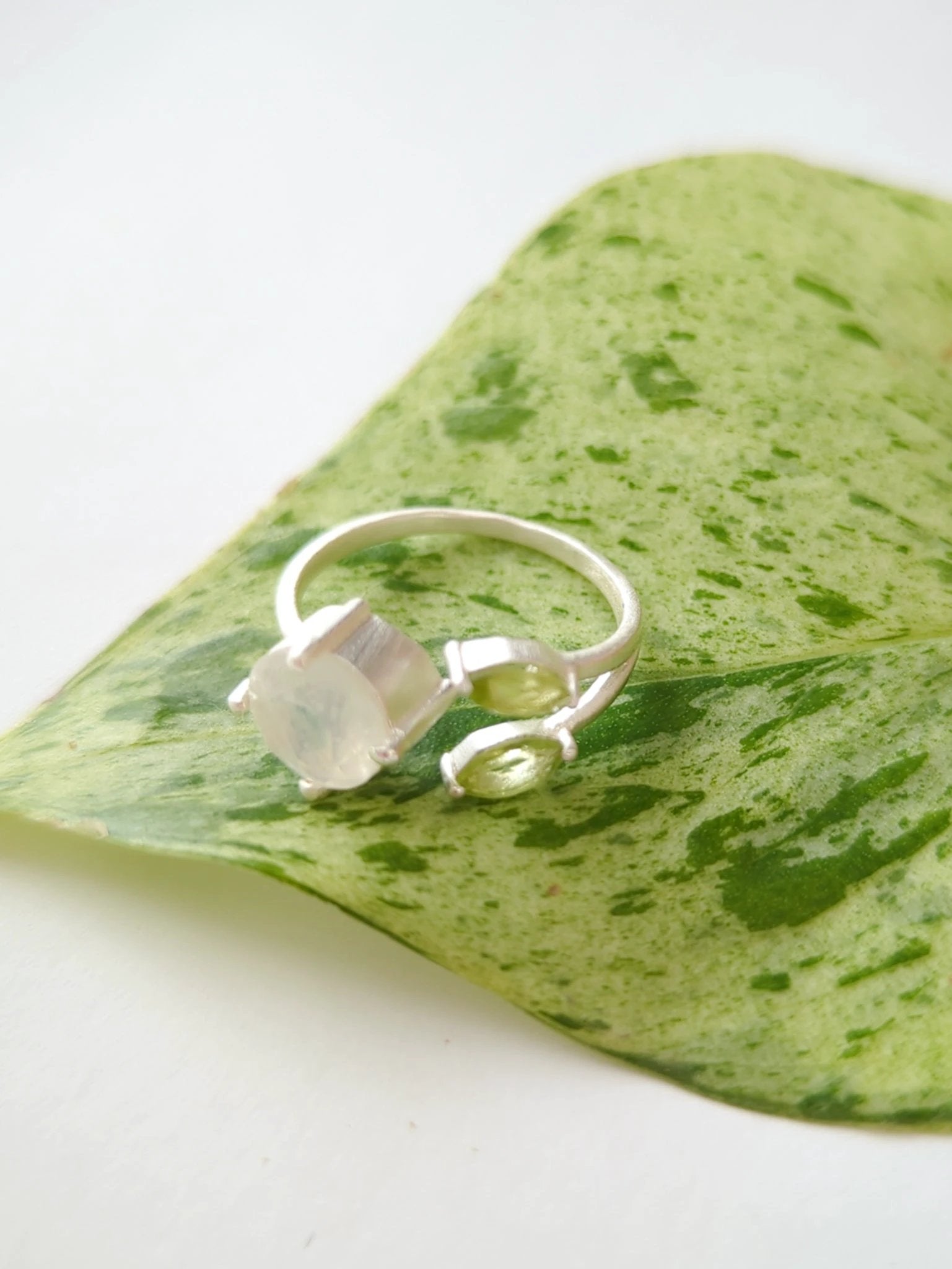 The Bloom Ring - Silver by Ash & Rose