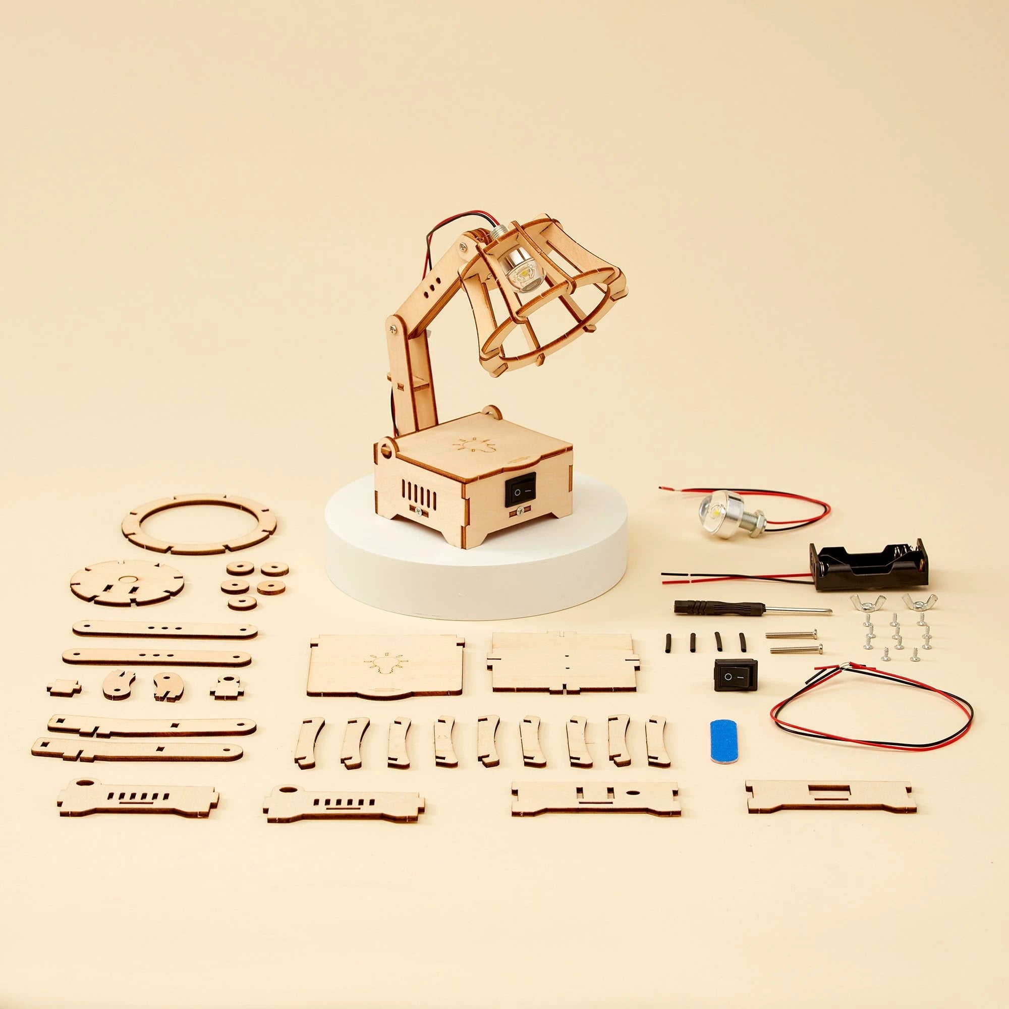 LED Lamp DIY Kit, Educational STEM Toy by Kitsville
