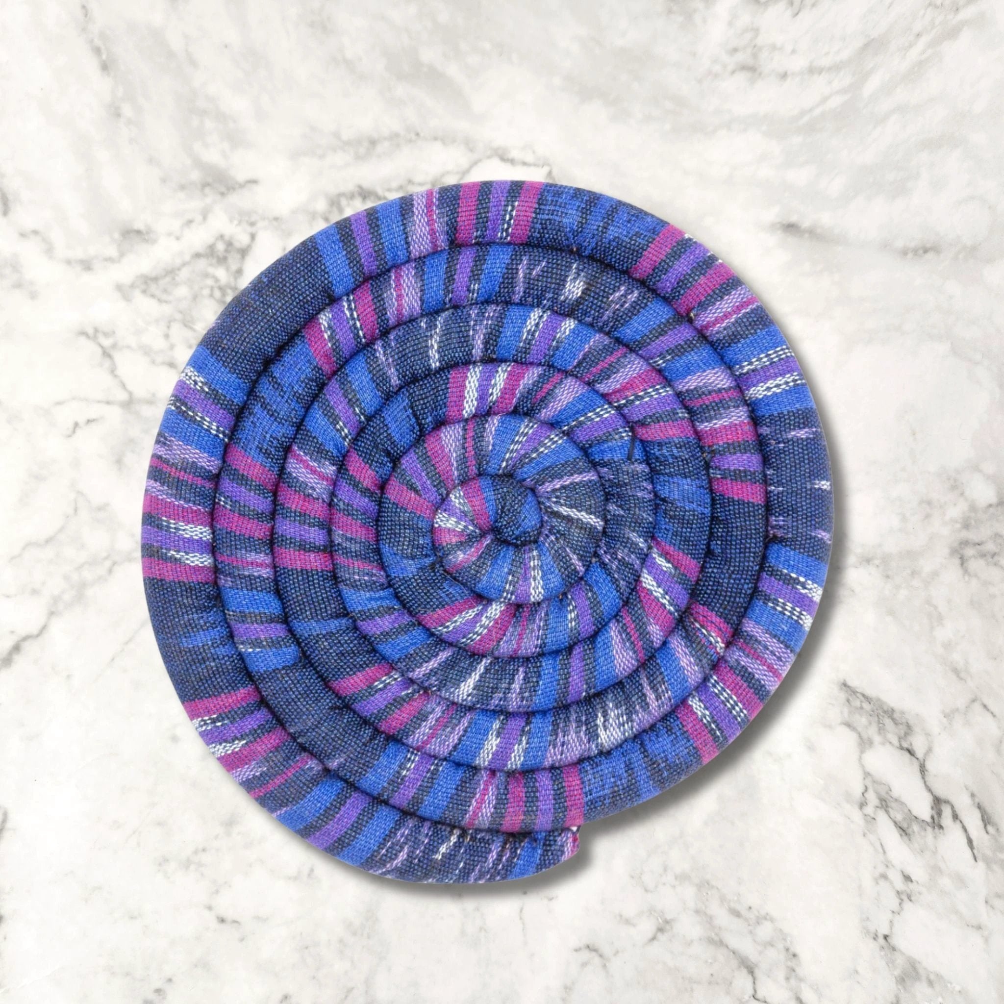 Large Spiral Spiced Trivet by Upavim Crafts