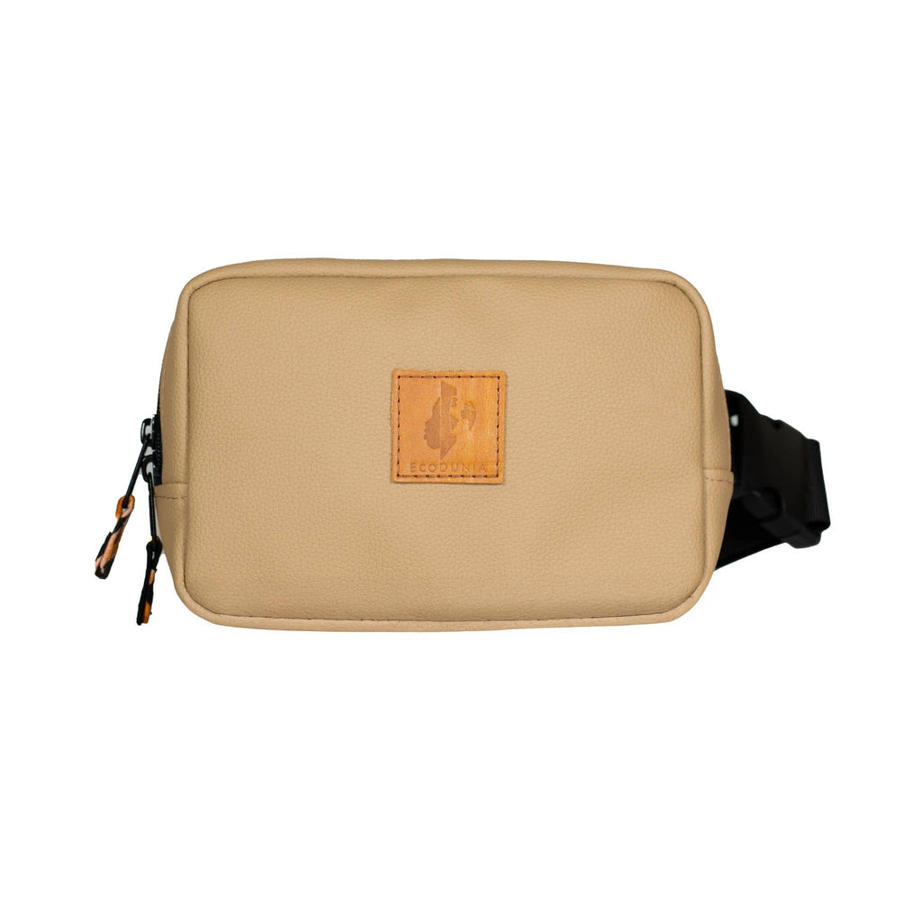 Vegan Leather Belt Bag for Men & Women, Crossbody Fanny Pack