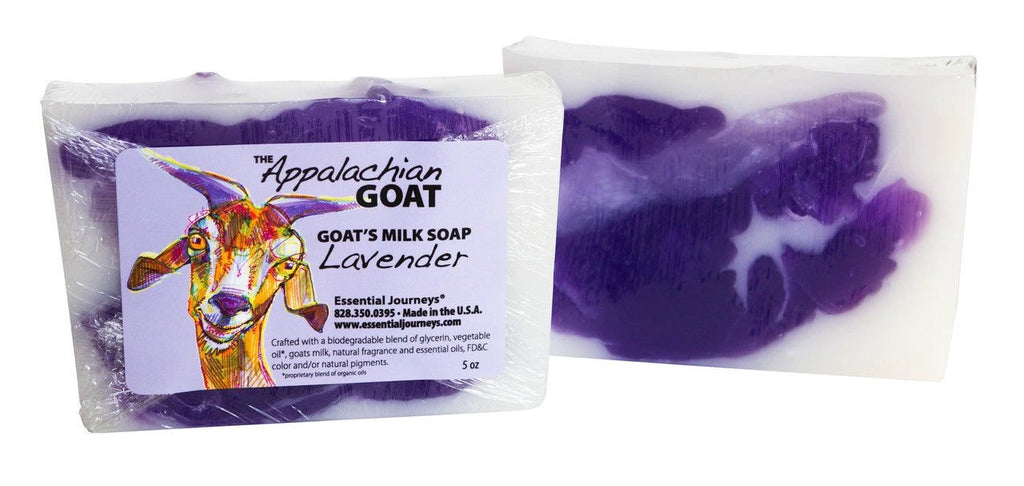 LAVENDER GOAT'S MILK SOAP SLICE 5 oz. by Essential Journeys