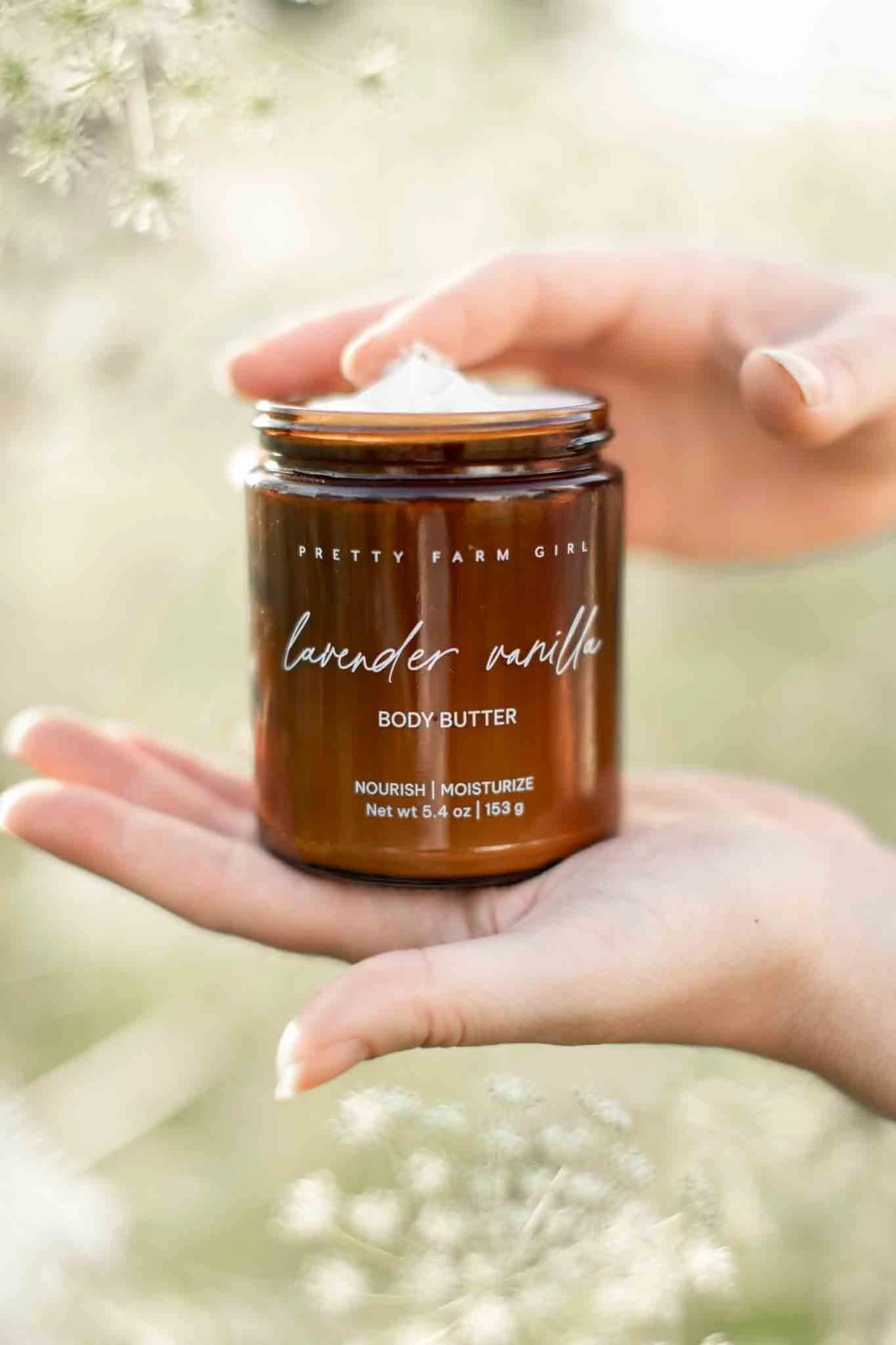 Lavender Vanilla Bean Tallow Body Butter by Pretty farm girl