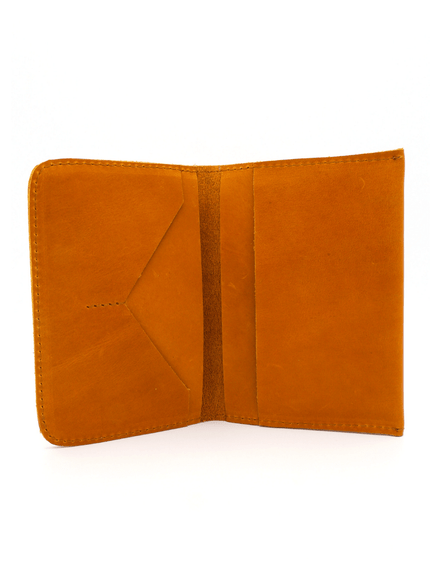 Globetrotter Leather Passport Case