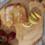 Lemon Glazed Zucchini Bread - Vegan