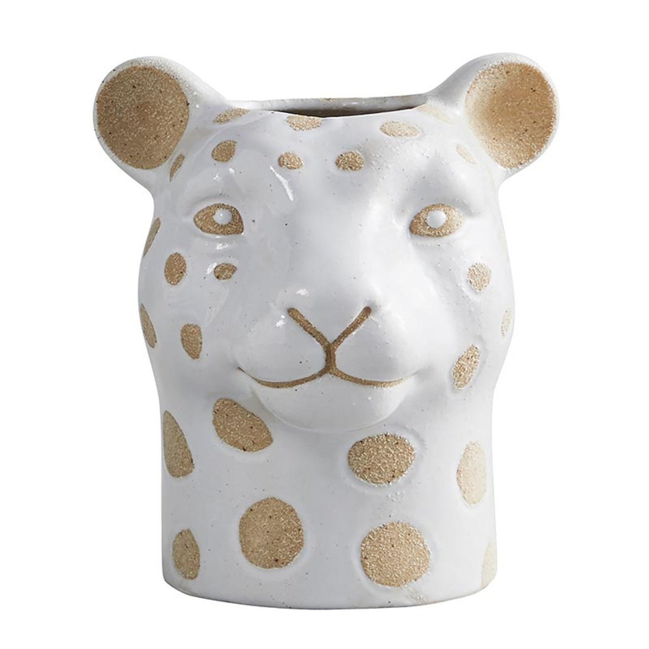 Leopard Animal Planter Pot | 6" Tall