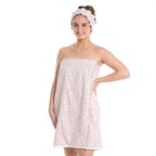 Leopard Spa Wrap and Headband Set | Giftable Bath Body Towel Shower Essentials by The Bullish Store