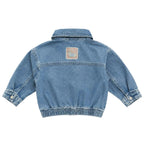 Let’s Go For A Stroll Lightweight Denim Zip Jacket