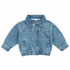Let’s Go For A Stroll Lightweight Denim Zip Jacket