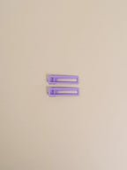 Lu Lu Hair Clips - Lilac by NAT + NOOR