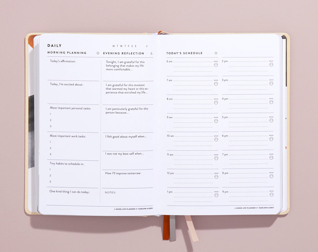 A Good Life Planner (3-months Undated Planner)