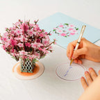 Cherry Blossom Oversized Pop Up Card with Keepsake by Paper Love