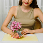 Cherry Blossom Oversized Pop Up Card with Keepsake by Paper Love