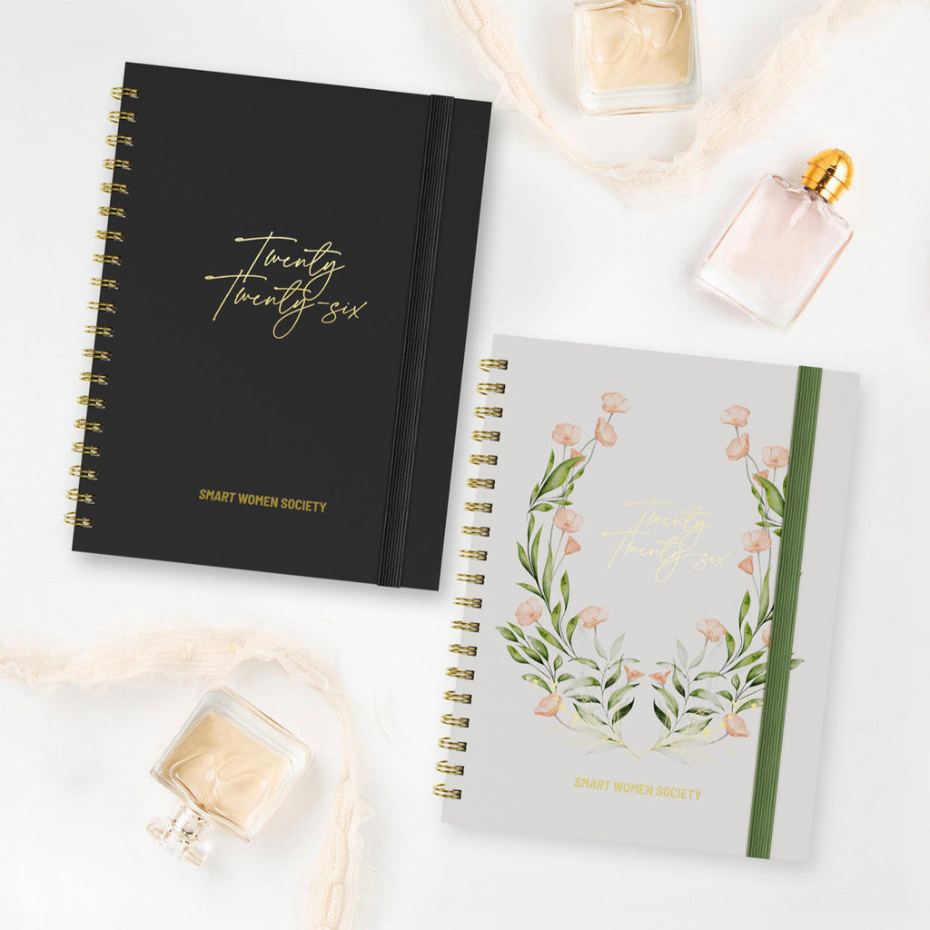 Smart Women Society - B5 Week-to-View - 2026 Calendar Year Diary/Planner - Beige