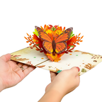 Fall Butterfly Pop Up Card by Paper Love