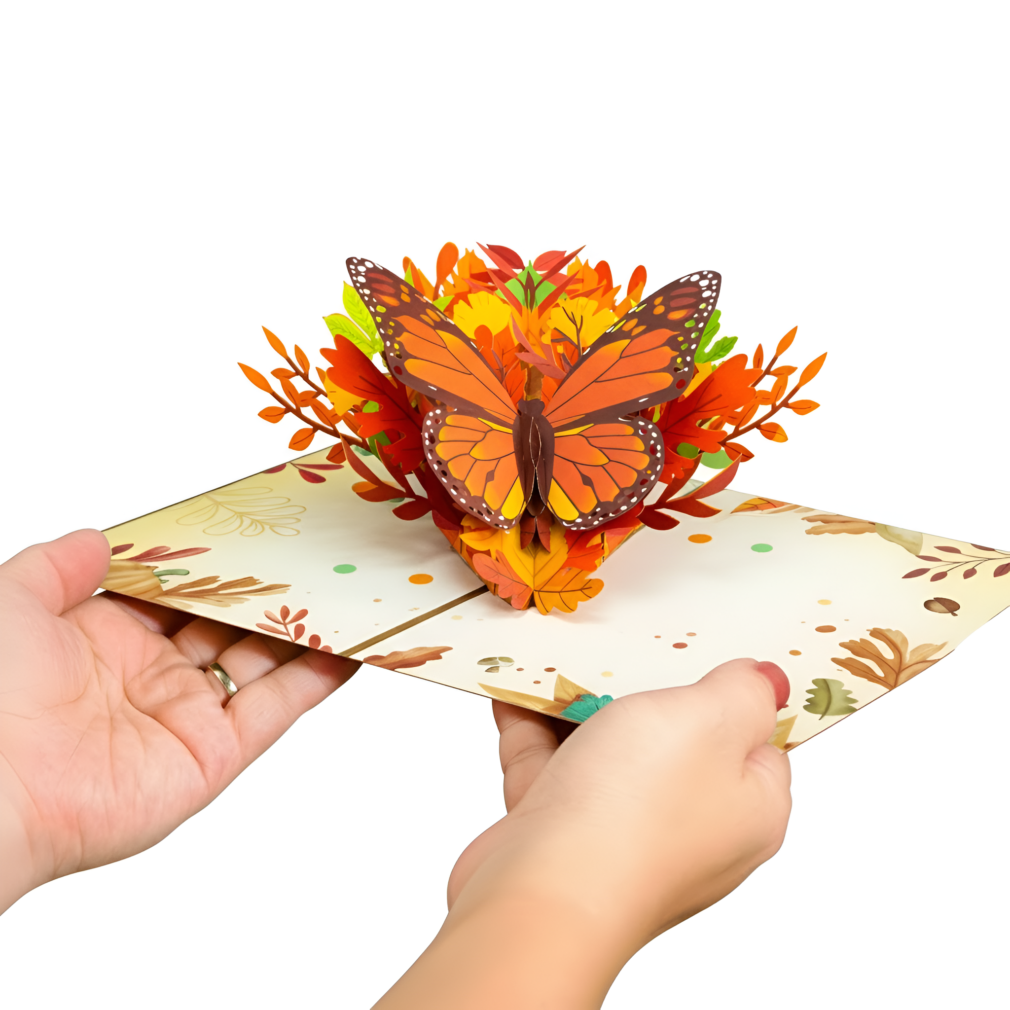Fall Butterfly Pop Up Card