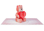 I Love U Bear Pop Up Card - 5" x 7" by Paper Love